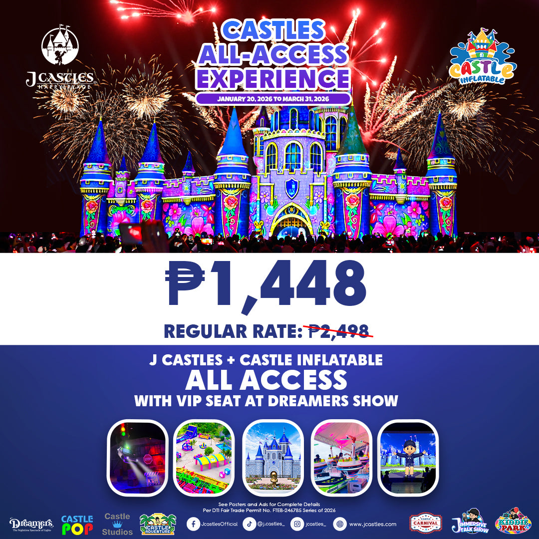J Castles All-Access Experience J Castles + Castle Inflatable - February Promo