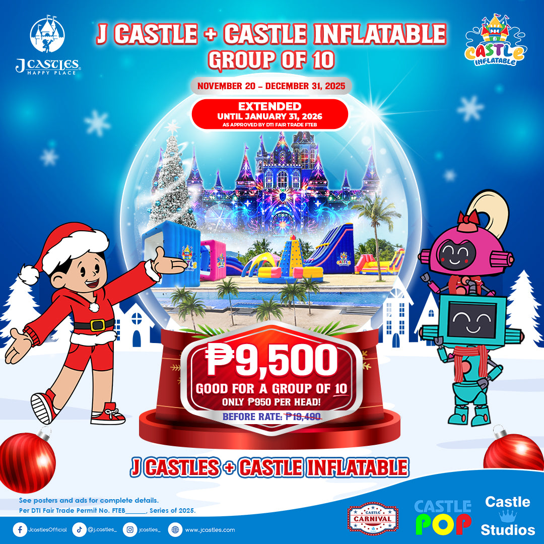 J Castles + Castle Inflatable – (Group of 10)