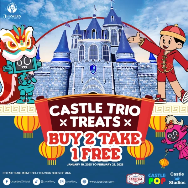 Castle Trio Treats BUY 2 TAKE 1